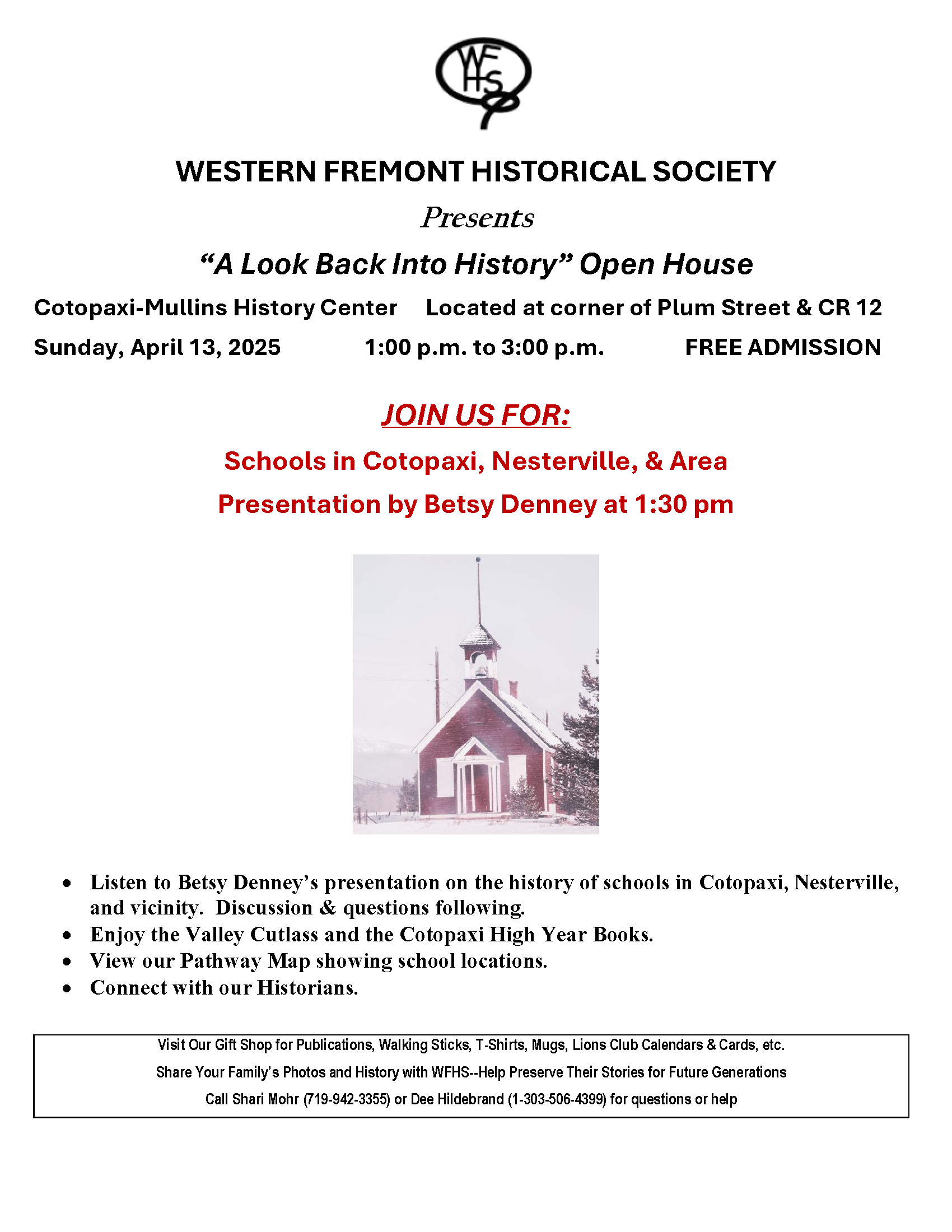 Look Back Into History 2504 Look Back Into History event flyer