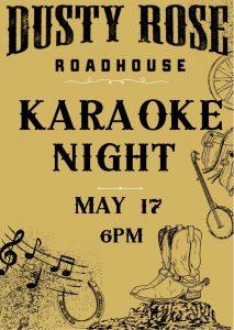 Karaoke flyer