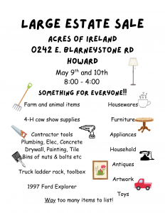 Yard Sale Flyer