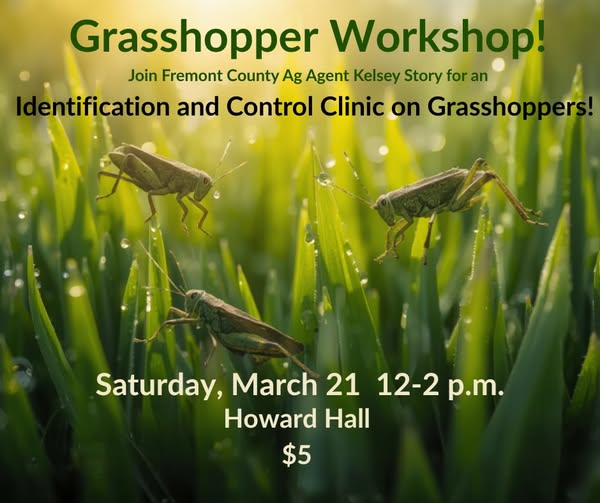 Howard Hall 2026 Grasshopper Clinic flyer
